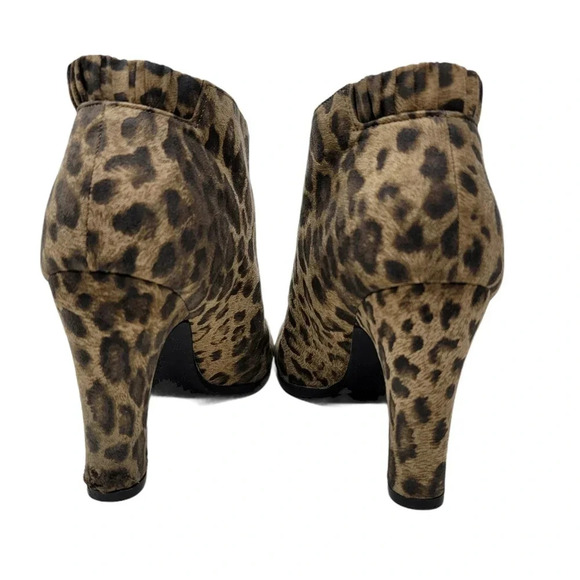 Sam & Libby "Selena" Cheetah print bootie Size 9 - Picture 5 of 9